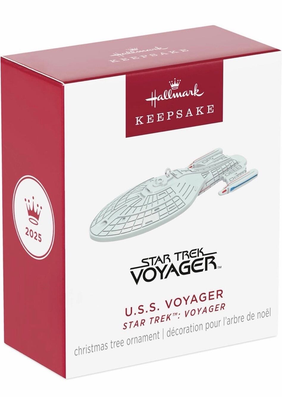 Hallmark Keepsake Star Trek Mini Christmas Ornament (U.S.S. Voyager
